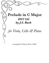 Bach Prelude in C (BWV 846) P.O.D. cover